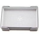 Die Hard Dice Magnetic Rectangle Dice Tray - Gray Velvet