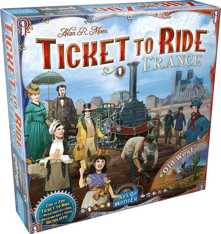 Ticket to Ride Map Collection: Volume 6 - France & Old West