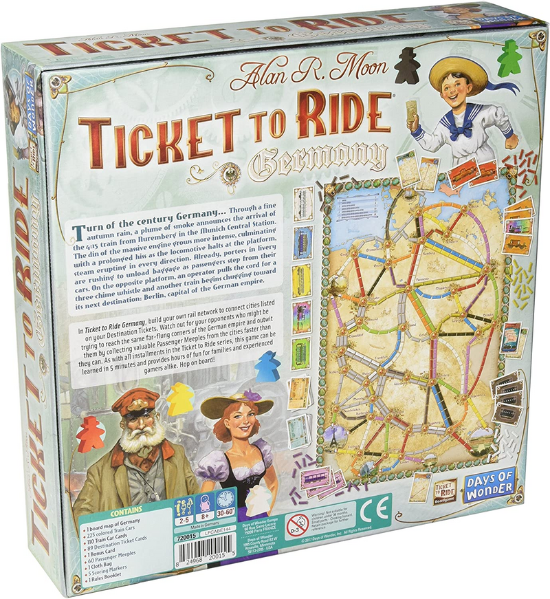 Ticket to Ride: Germany [Base Game]