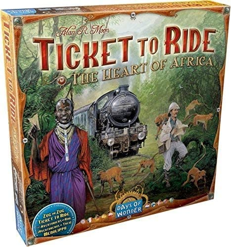 Ticket to Ride Map Collection: Volume 3 - The Heart of Africa