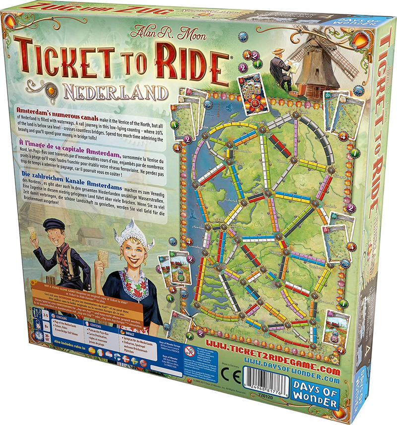 Ticket to Ride Map Collection: Volume 4 - Nederland