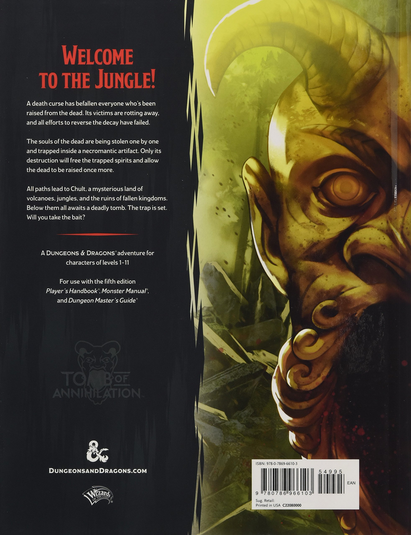 D&D Tomb of Annihilation [Hardcover]