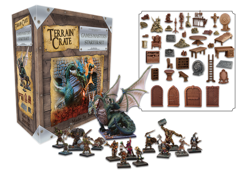 Terrain Crate - Game Master's Starter Set [Unpainted Plastic Scenery]