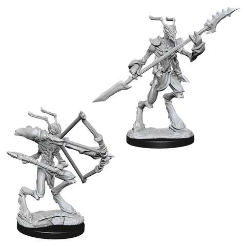 D&D Nolzur's Marvelous Miniatures: W05 Thri-Kreen [Unpainted]