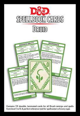 Dungeons & Dragons Spellbook Cards: Druid