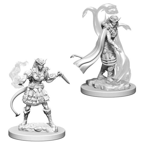 D&D Nolzur's Marvelous Miniatures: W04 Tiefling Sorcerer [Unpainted]