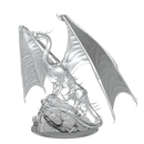 D&D Nolzur's Marvelous Miniatures: W17 Young Emerald Dragon [Unpainted]