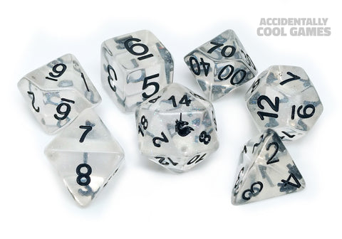 FanRoll MET 701 Unicorn: Ice RPG Polyhedral Dice Set [7ct]