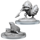 D&D Nolzur's Marvelous Miniatures: W20 Locathah & Seal [Unpainted]