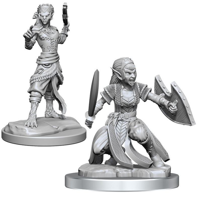 D&D Nolzur's Marvelous Miniatures: W20 Shifter Fighter [Unpainted]