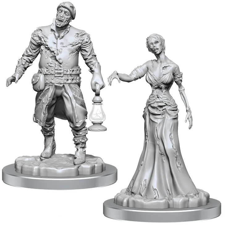 D&D Nolzur's Marvelous Miniatures: W18 Zombies [Unpainted]