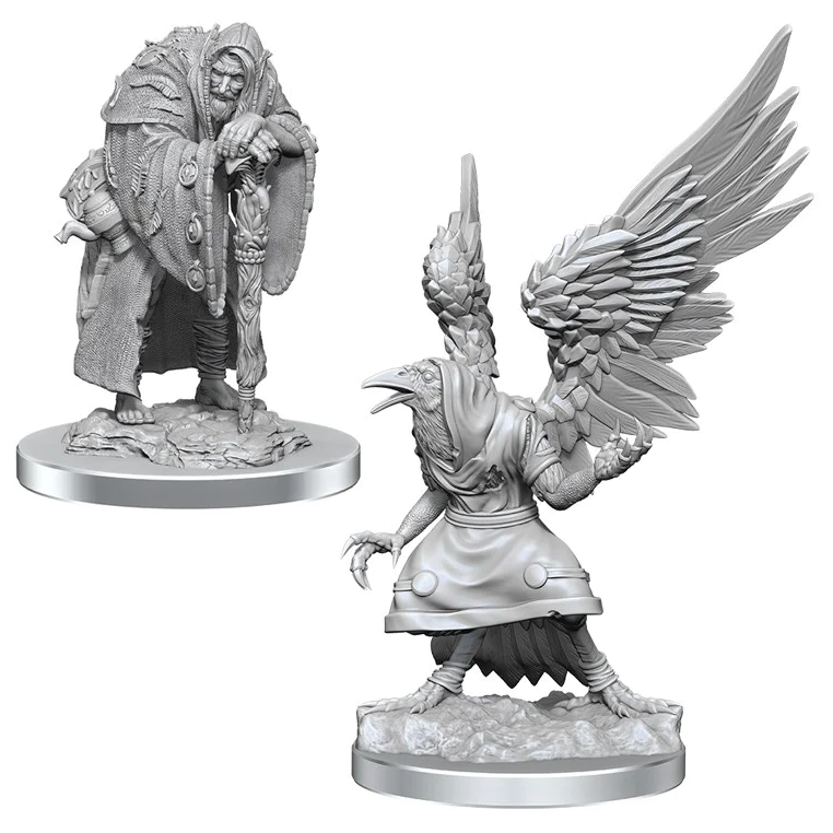 D&D Nolzur's Marvelous Miniatures: W19 Wereravens [Unpainted]