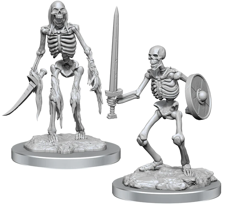 D&D Nolzur's Marvelous Miniatures: W18 Skeletons [Unpainted]