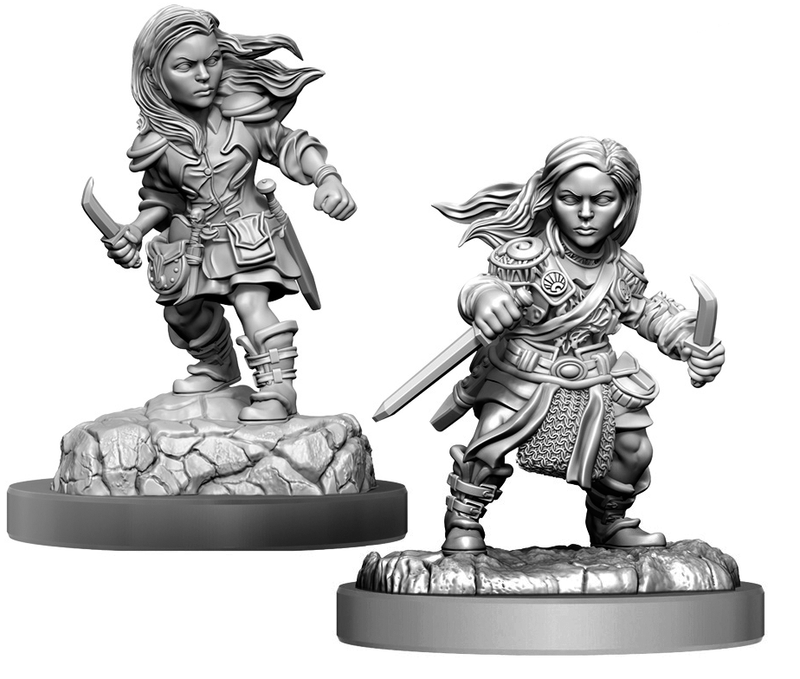 D&D Nolzur's Marvelous Miniatures: W20 Halfling Rogue [Unpainted]