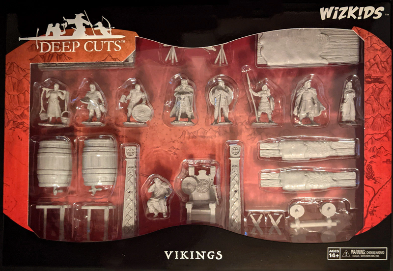 WizKids Deep Cuts: W13 Vikings [Unpainted]