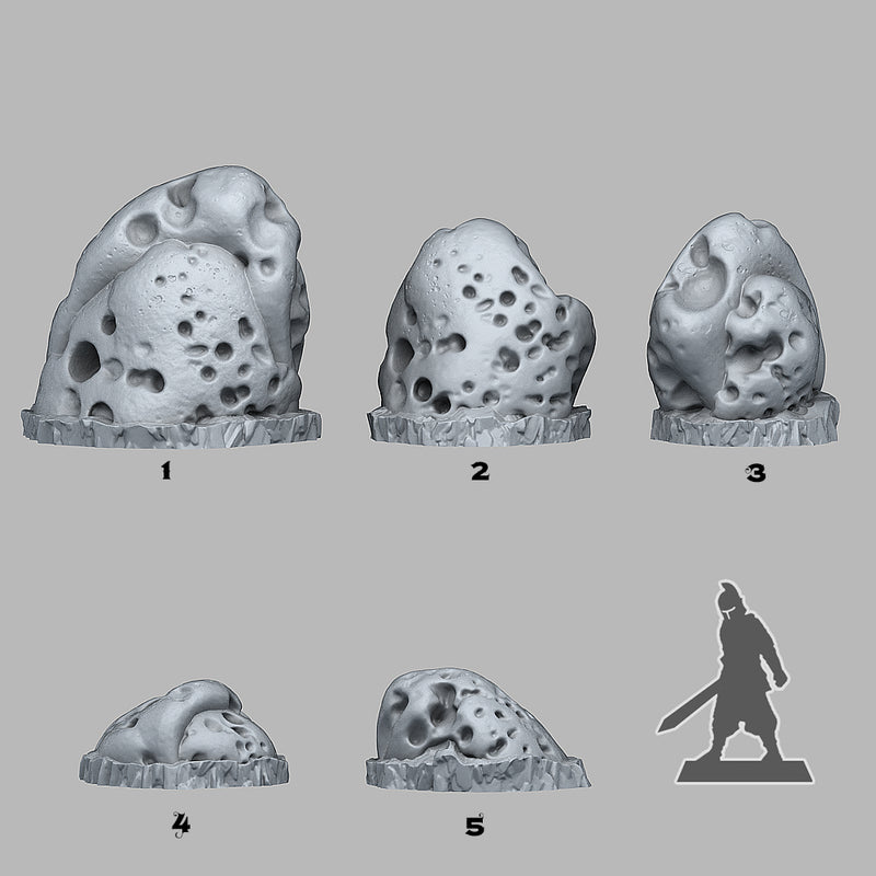 [3DP] Fantastic Rocks & Plants - Volcano Rocks