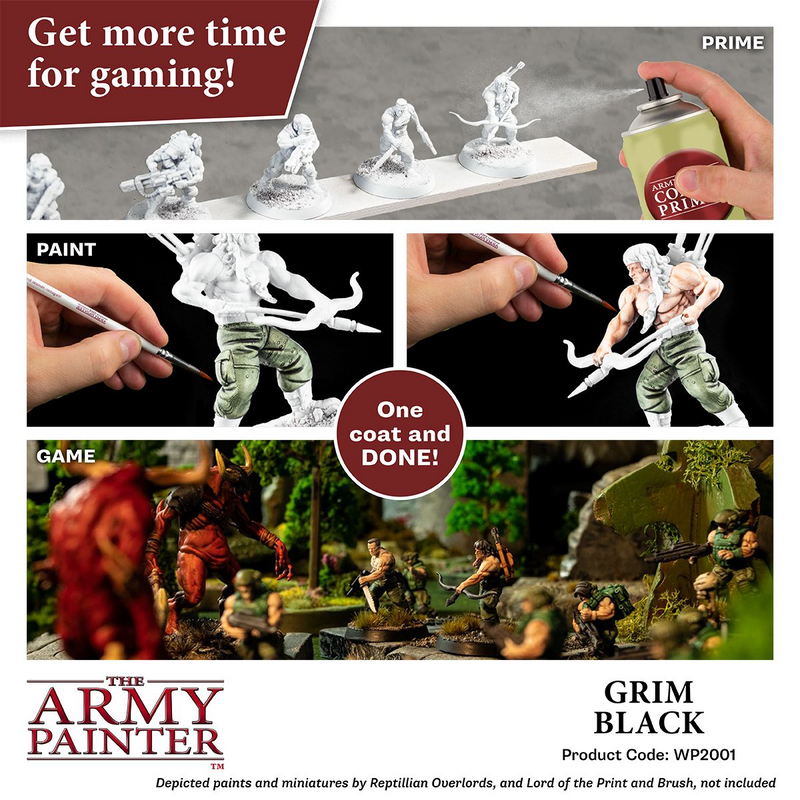 The Army Painter | Speedpaint: Grim Black (18ml)