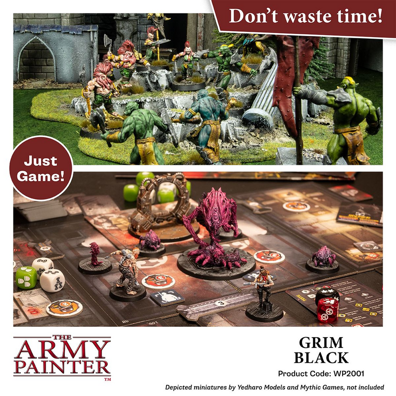 The Army Painter | Speedpaint: Grim Black (18ml)