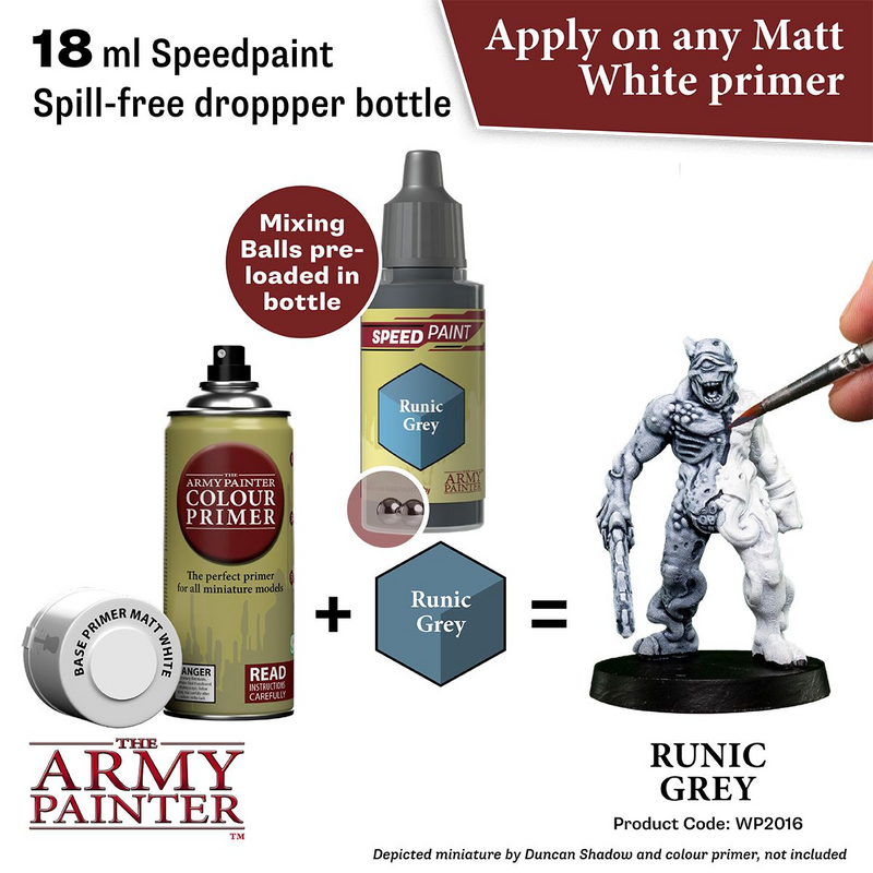 The Army Painter | Speedpaint: Runic Grey (18ml)