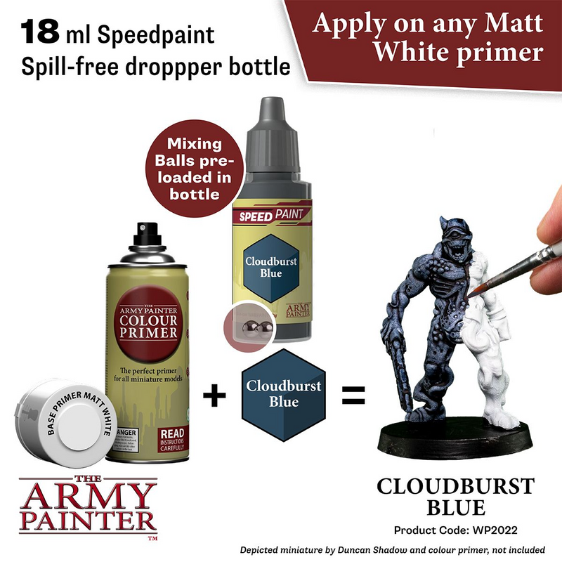 The Army Painter | Speedpaint: Cloudburst Blue (18ml)