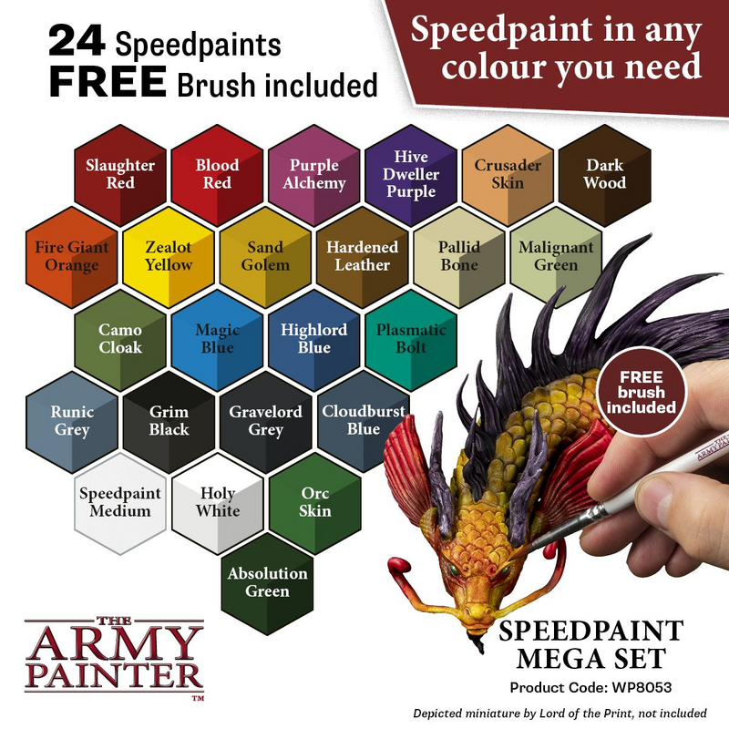 The Army Painter Speedpaint: Mega Paint Set