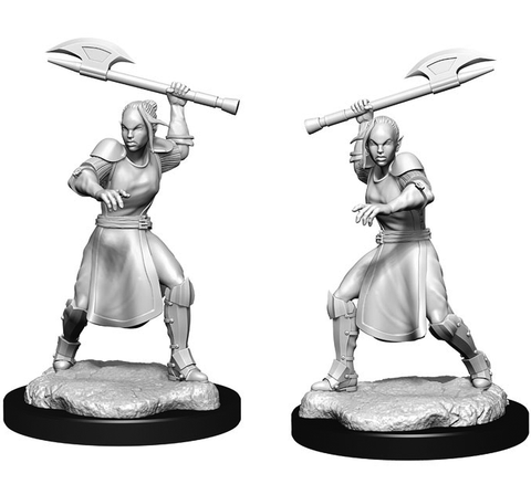 Critical Role Miniatures: W01 Half-Elf Echo Knight and Echo [Unpainted]