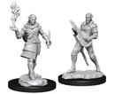 Critical Role Miniatures: W01 Pallid Elf Rogue and Bard [Unpainted]