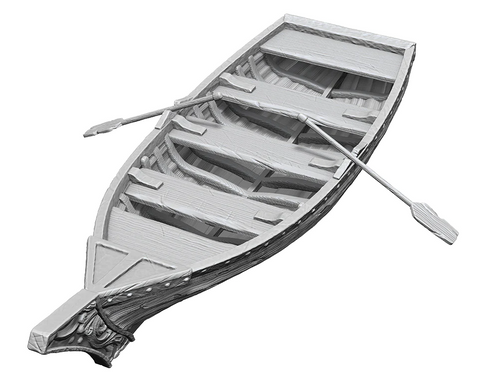 D&D Nolzur's Marvelous Miniatures: W18 Rowboat & Oars [Unpainted]