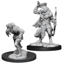 D&D Nolzur's Marvelous Miniatures: W11 Wererat & Weretiger [Unpainted]