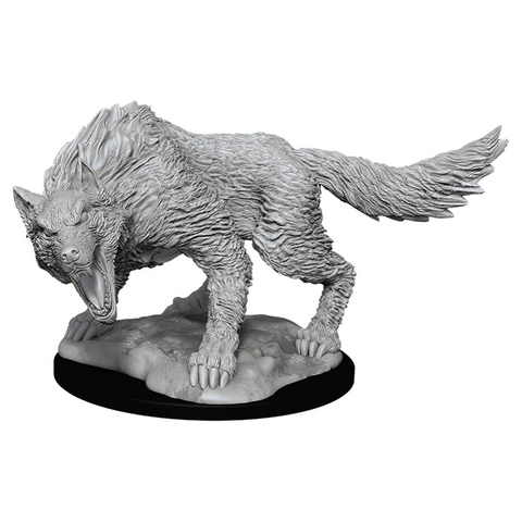 D&D Nolzur's Marvelous Miniatures: W11 Winter Wolf [Unpainted]