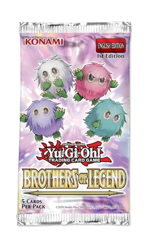 Yu-Gi-Oh! TCG: Brothers of Legend 2021 Booster Pack