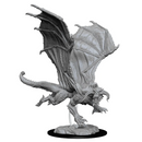 D&D Nolzur's Marvelous Miniatures: W08 Young Black Dragon [Unpainted]