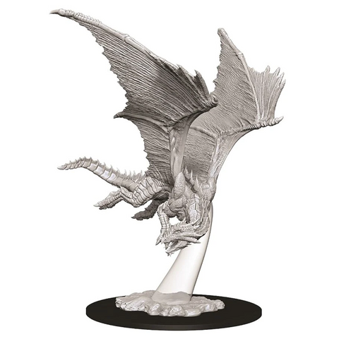 D&D Nolzur's Marvelous Miniatures: W09 Young Bronze Dragon [Unpainted]