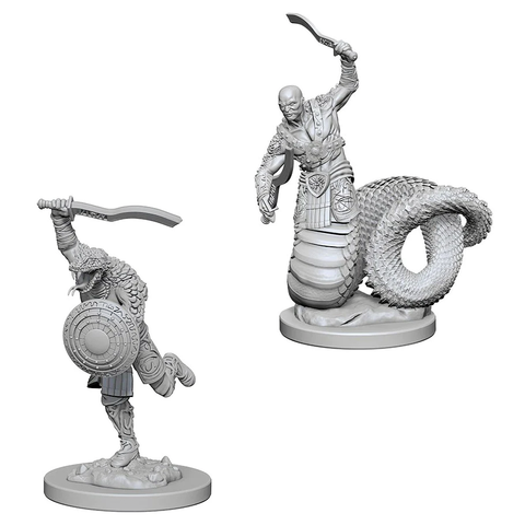 D&D Nolzur's Marvelous Miniatures: W04 Yuan-Ti Malisons [Unpainted]