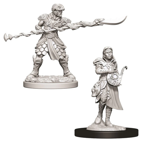 D&D Nolzur's Marvelous Miniatures: W09 Yuan-Ti Purebloods [Unpainted]