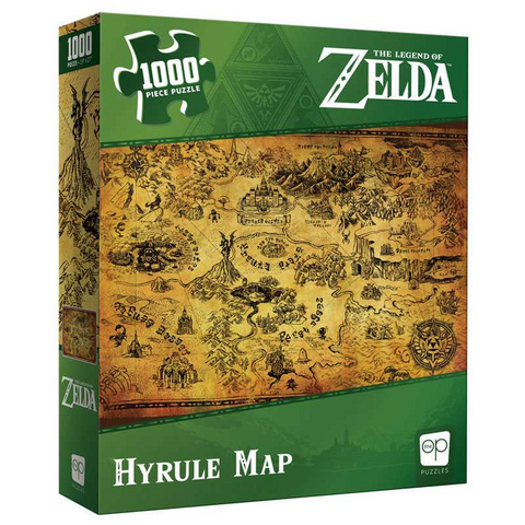 The Legend of Zelda "Hyrule Map" Puzzle (1000 piece)