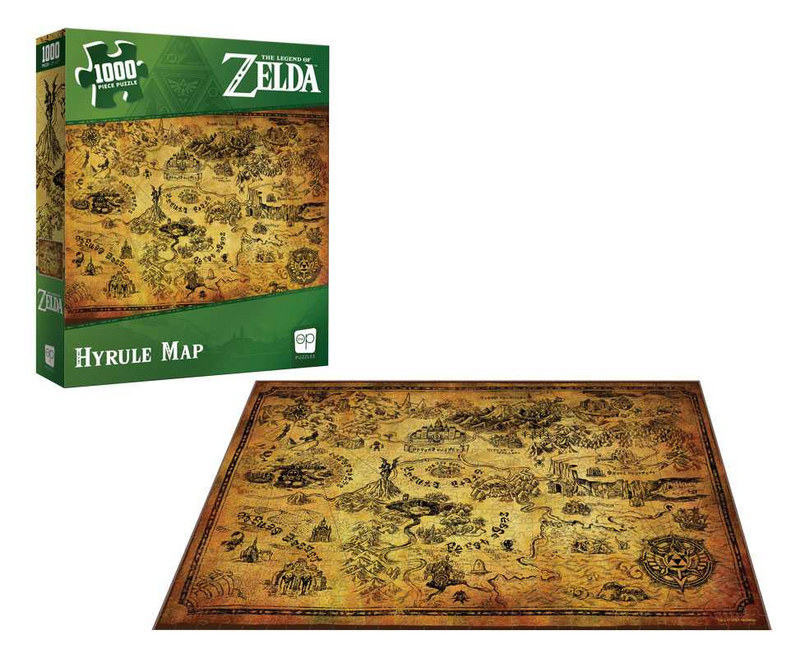 The Legend of Zelda "Hyrule Map" Puzzle (1000 piece)