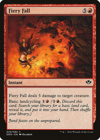 Fiery Fall [Duel Decks: Speed vs. Cunning]