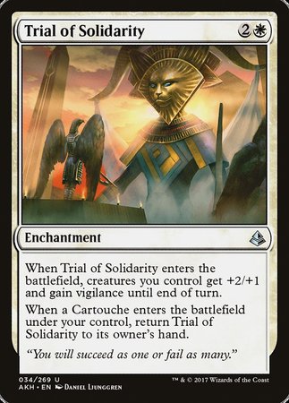 Trial of Solidarity [Amonkhet]