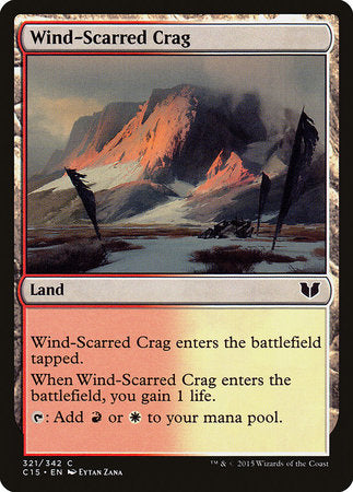 Wind-Scarred Crag [Commander 2015]