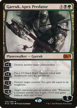 Garruk, Apex Predator [Magic 2015]