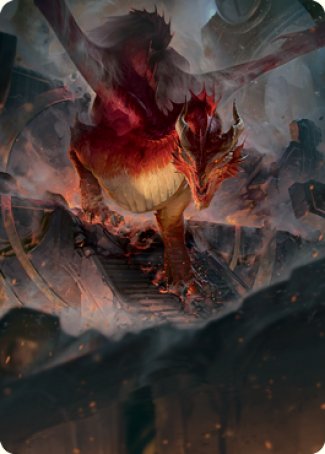forgotten realms mtg art cards Red Dragon Art Card [Dungeons & Dragons: Adventures in the Forgotten R