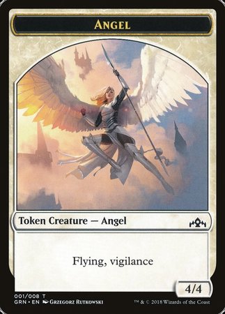 Angel Token [Guilds of Ravnica Tokens]