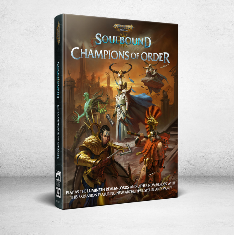 Warhammer Age of Sigmar: Soulbound RPG - Champions of Order [Hardcover]