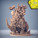 AG: Frostmetal Clan - Grothak Doomfist on Armored Frosthorn