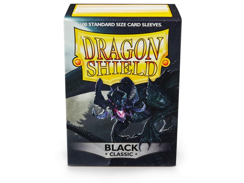 Dragon Shield Classic Sleeves -  Black [100ct Standard]