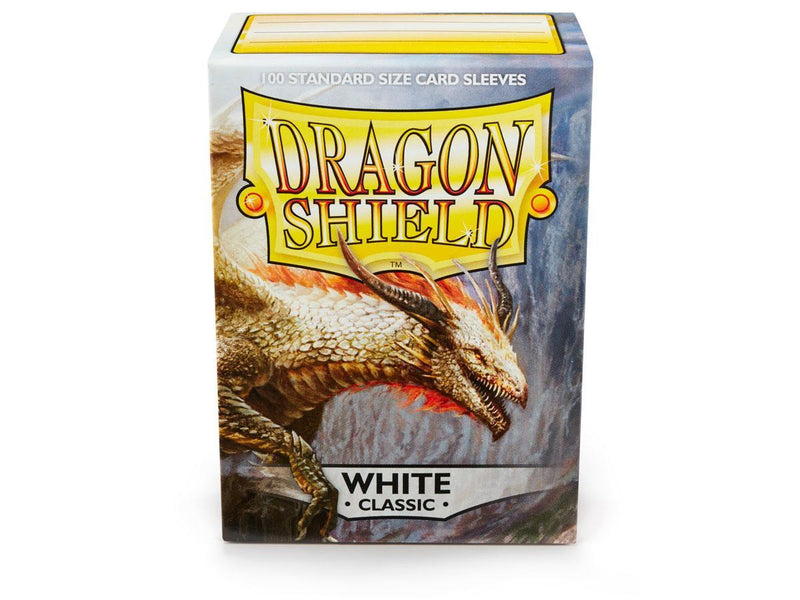 Dragon Shield Classic Sleeves - White [100ct Standard]