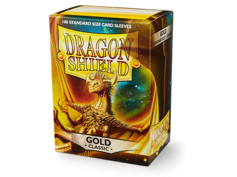 Dragon Shield Classic Sleeves - Gold [100ct Standard]