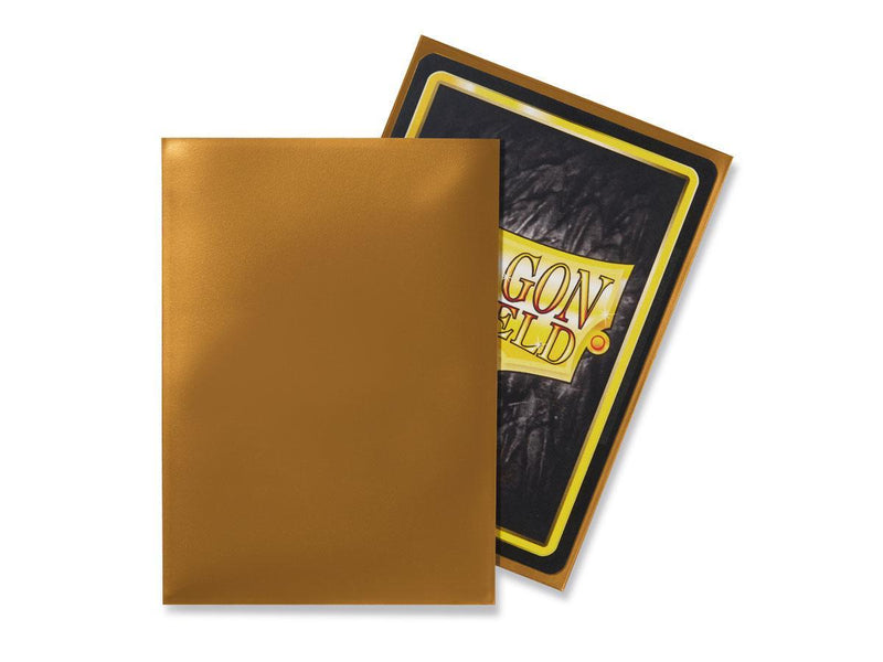 Dragon Shield Classic Sleeves - Gold [100ct Standard]