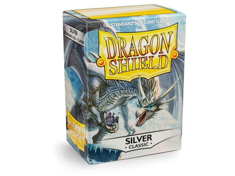 Dragon Shield Classic Sleeves - Silver [100ct Standard]